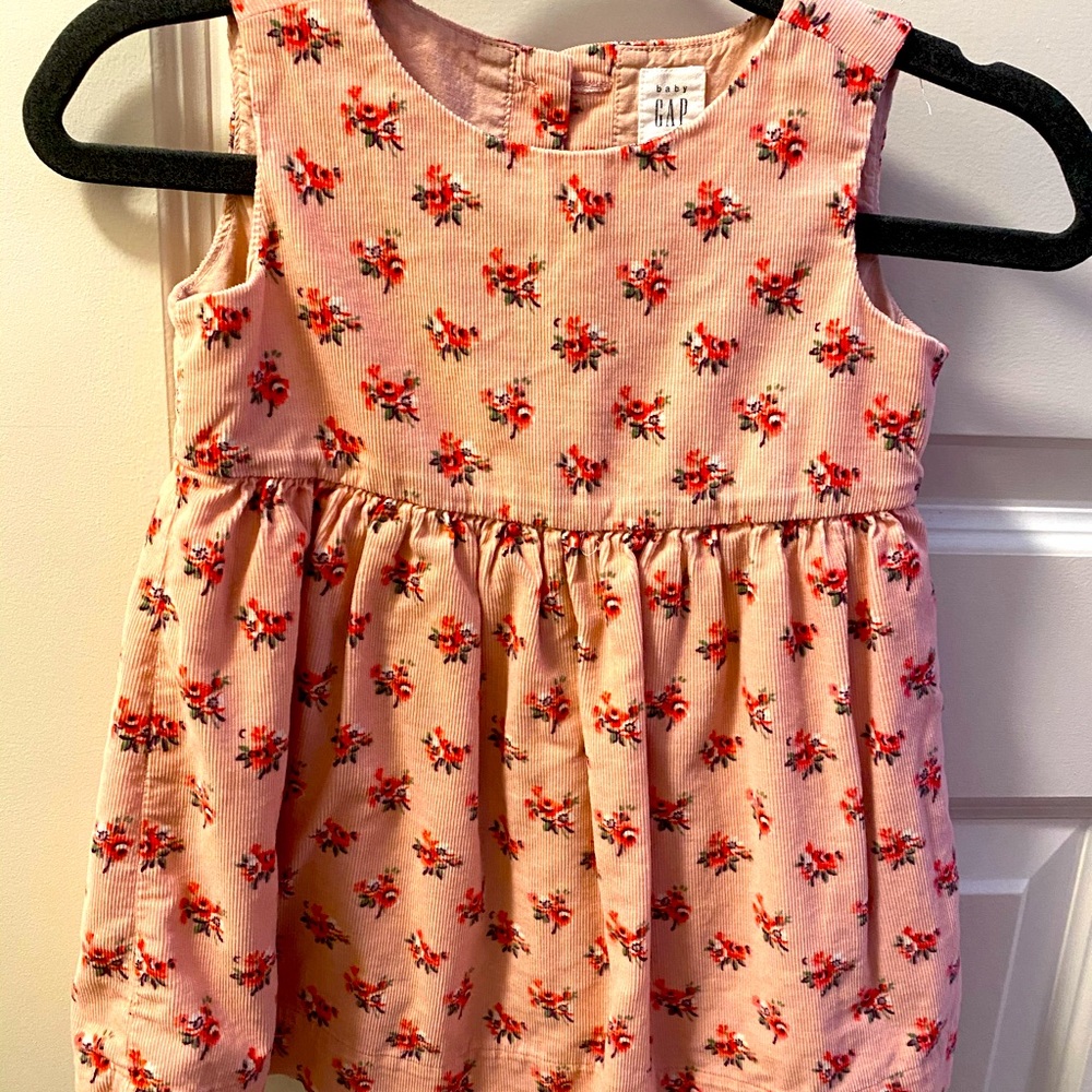 Baby Gap Light Pink Corduroy Dress